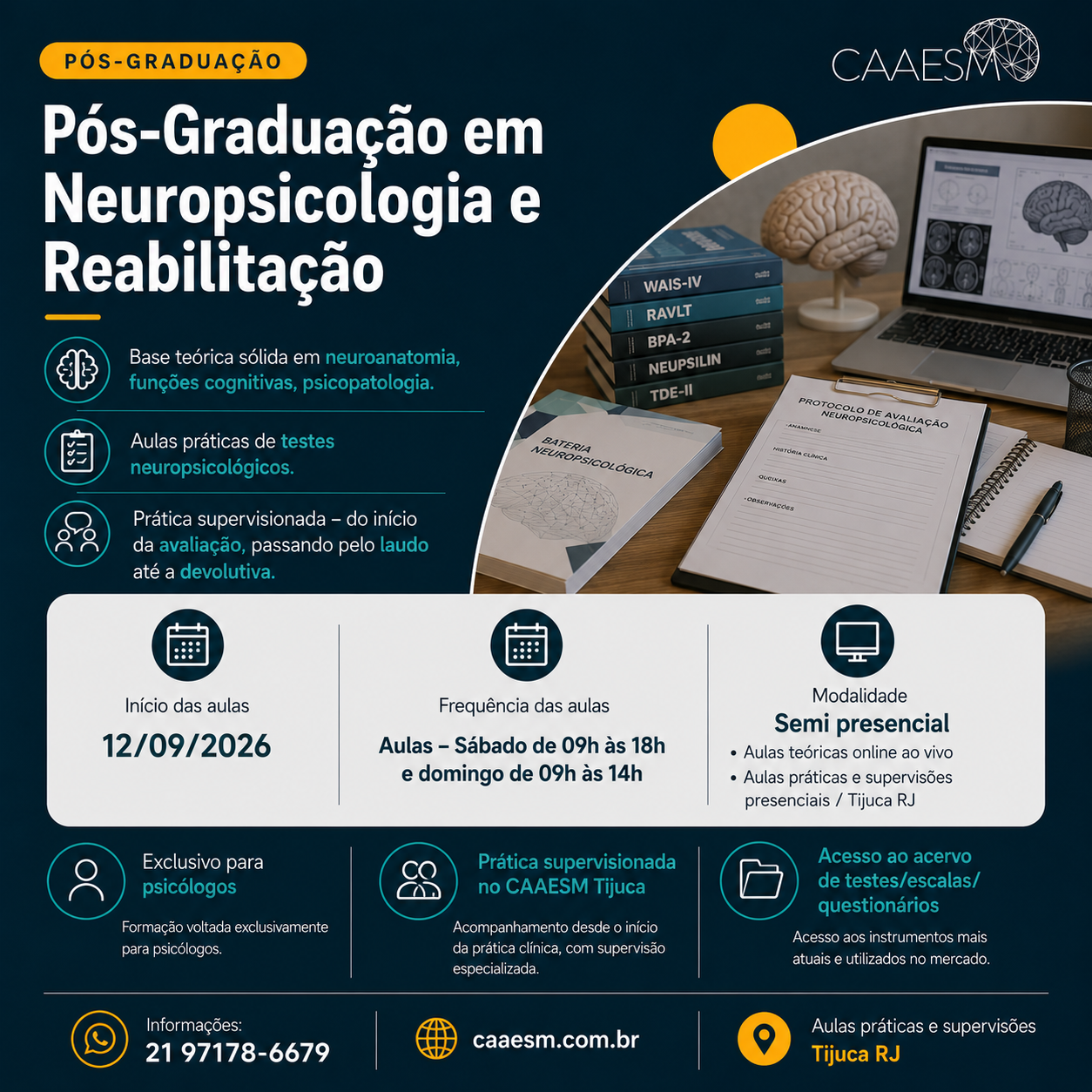 Pós Graduação em Neuropsicologia