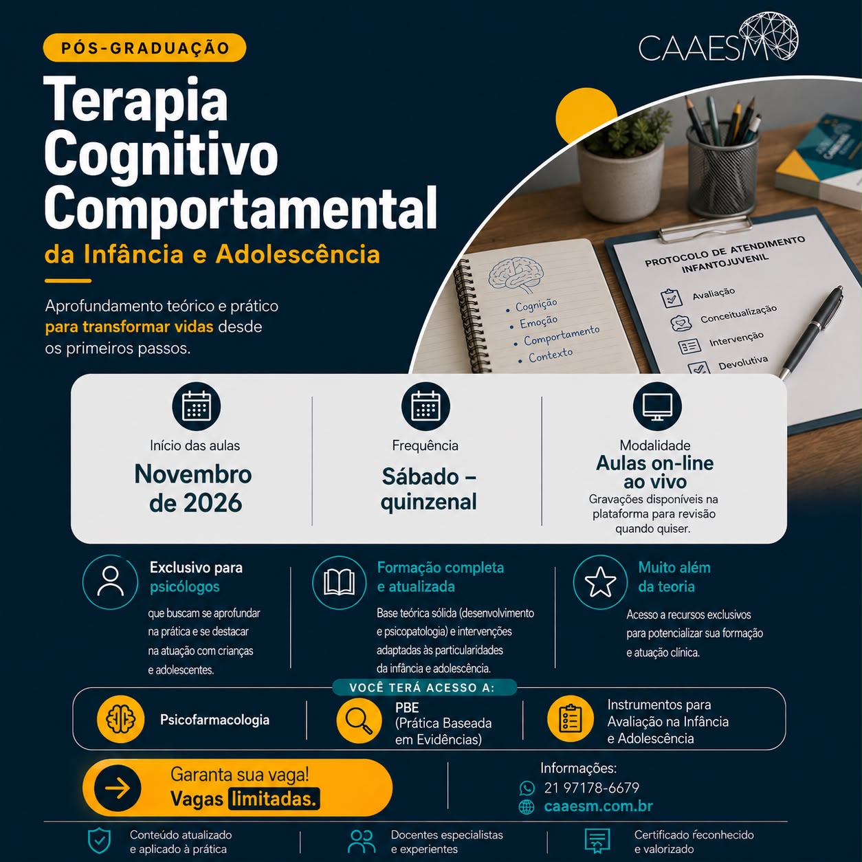 Pós -Graduação em TCC na Infância e Adolescência - Imagem 2