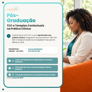 Pós-Graduação em TCC e Terapias Contextuais na prática Clínica