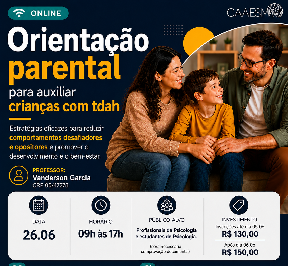 Orientação parental para auxiliar crianças com TDAH
