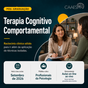 Pós-Graduação em Terapia Cognitivo-Comportamental